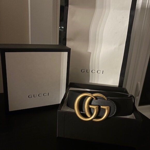 Gucci Belt- Marmont Wide - Picture 2 of 4